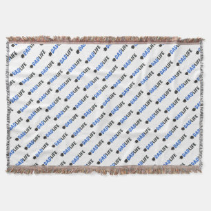 Manta #DADLIFE Lanzar una funda de 54" X 38"