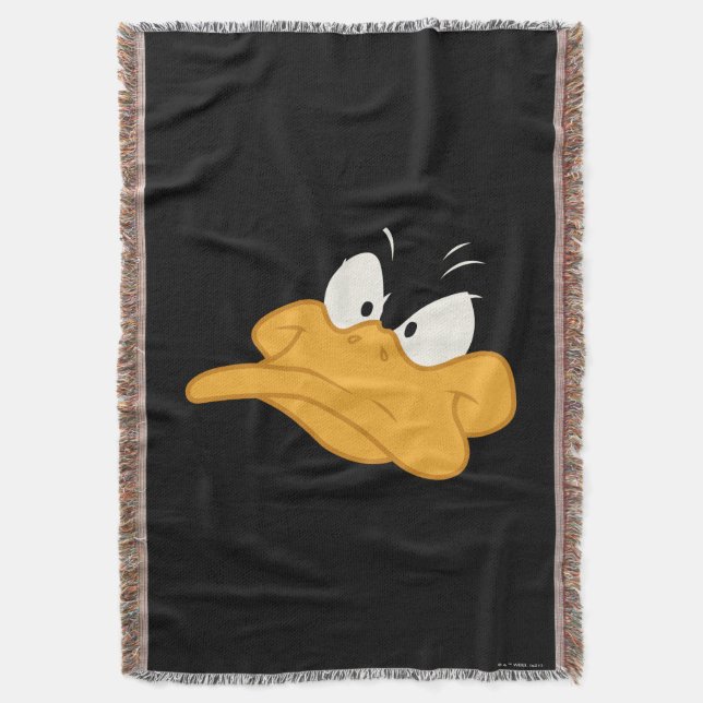Manta DAFFY DUCK™ Angry Face (Frente vertical)