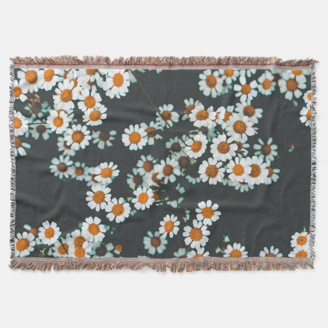 Manta Daisy Daisies Floral (Anverso)