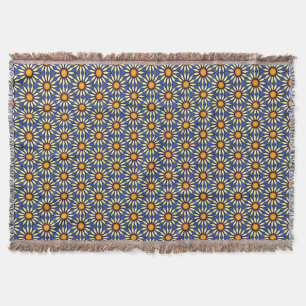 Manta Daisy Mandala Throw Blanket
