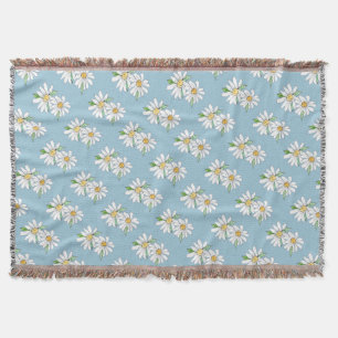 Manta Daisy Throw Blanket