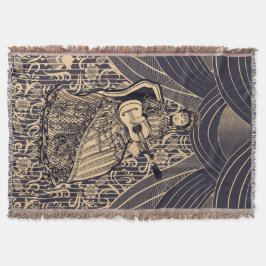 Manta Dama con guitarra