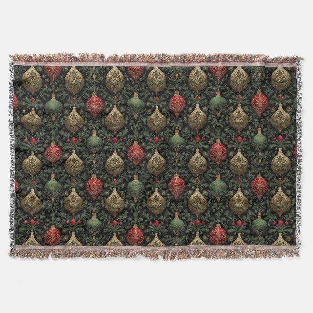Manta Damask festivo (Anverso)