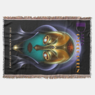 Manta Daria Cyborg Queen Throw Blanket