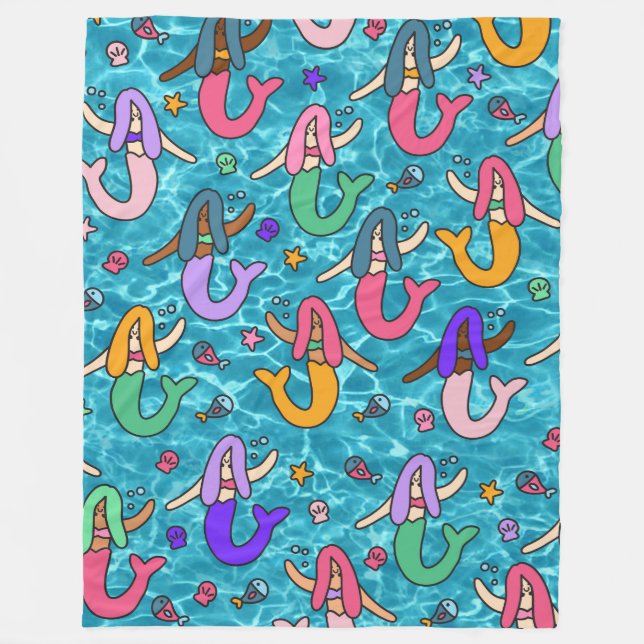 manta de amigos de sirena (Anverso)