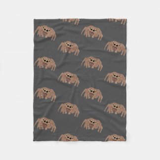 Manta de araña saltando