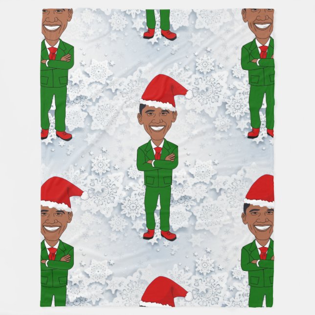 manta de barack obama santas (Anverso)