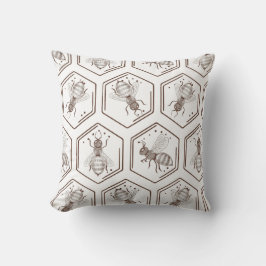 Manta de bebé de abeja de la miel Almohada