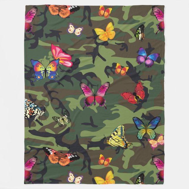 manta de camuflaje de mariposa (Anverso)