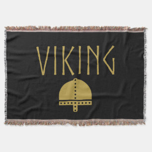 Manta de casco vikingo