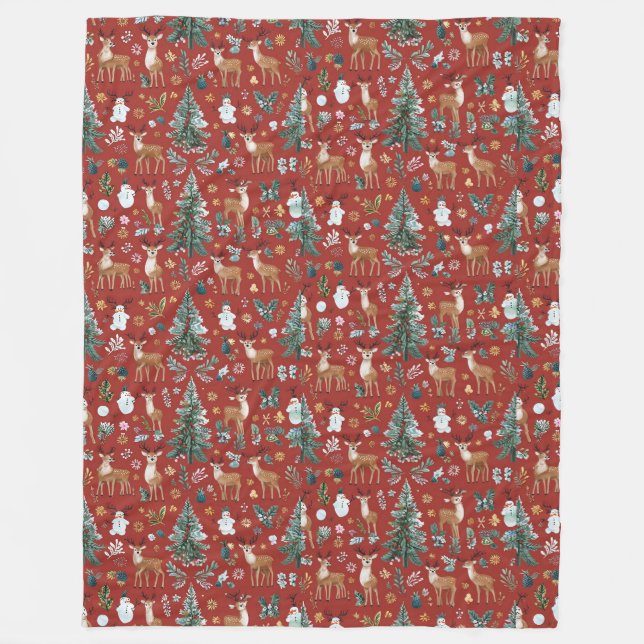 manta de ciervo lindo (Anverso)