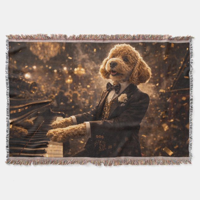 Manta de Cockapoo de Lujo | Regalo de Perro Elegan (Anverso)