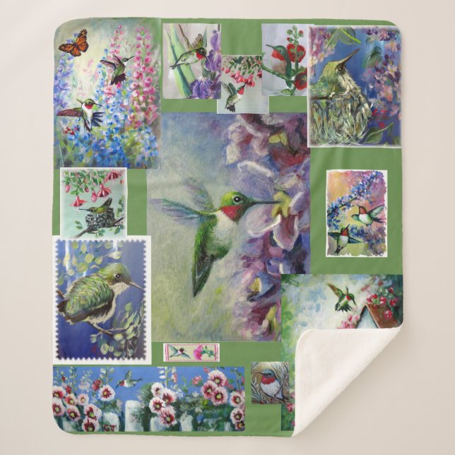 manta de colibrí (Anverso)