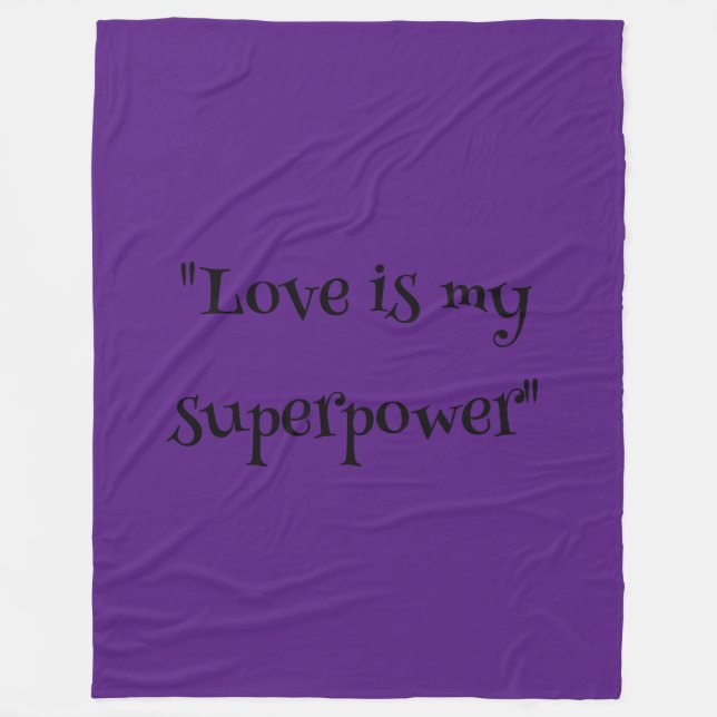 Manta de color morado (Anverso)