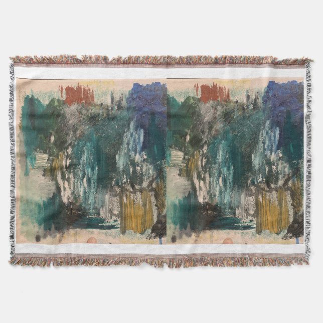 Manta de diseño abstracto (Anverso)