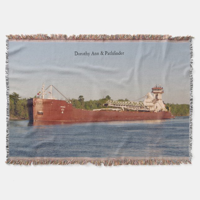 manta de Dorothy Ann y Pathfinder (Anverso)