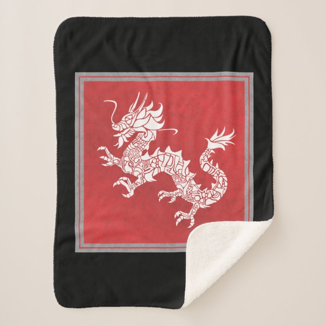 manta de dragón rojo (Anverso)