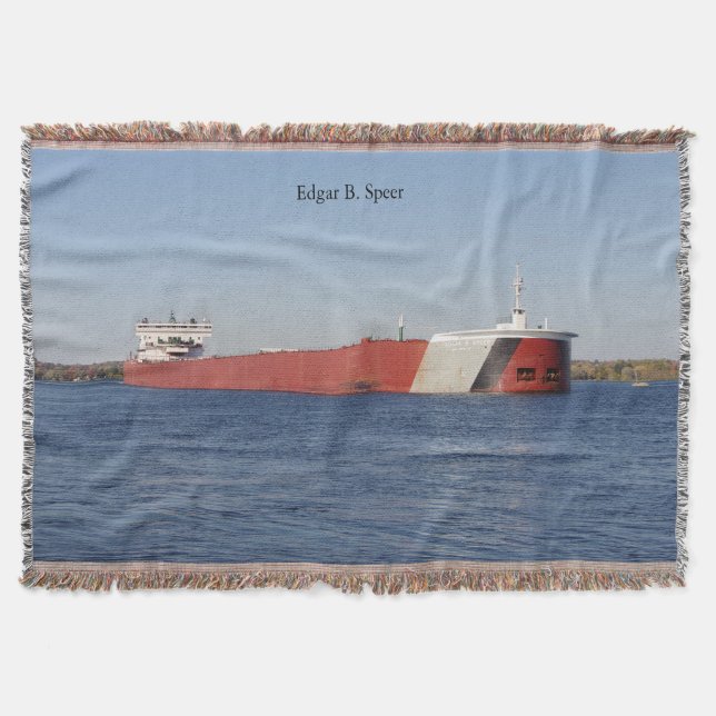 manta de Edgar B. Speer (Anverso)