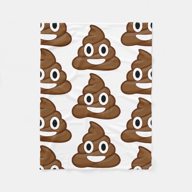 manta de emoji de poop (Anverso)