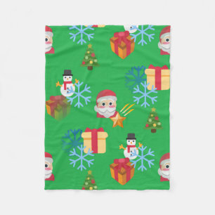 manta de emoji para navidades