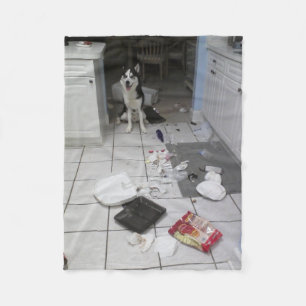 Manta de encargo del paño grueso y suave del husky