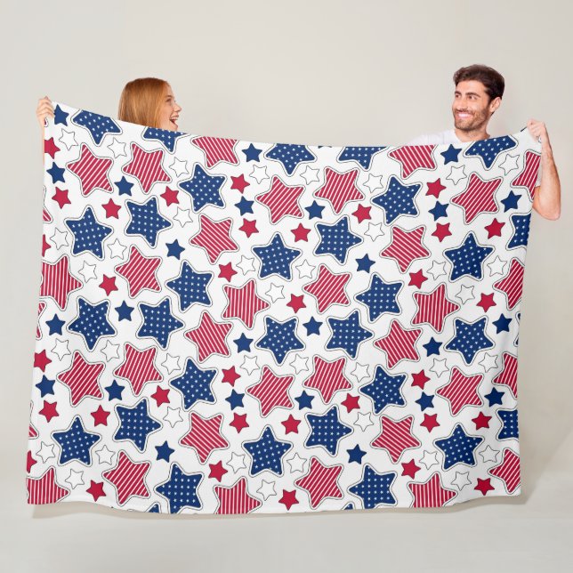 Manta de felpa del 4 de julio (In situ)