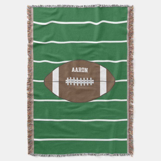 Manta de fútbol personalizada  (Frente vertical)