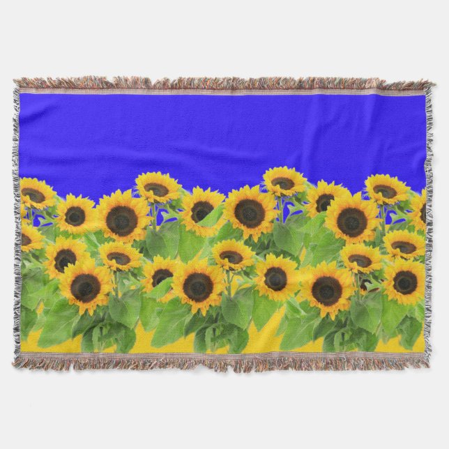 Manta de girasoles (Anverso)