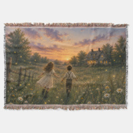 Manta de granja Firefly Meadow