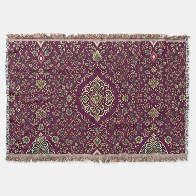 Manta de jardín Ikat Bazaar (Anverso)