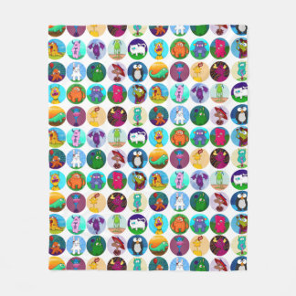 Manta de la casa de fieras, medio