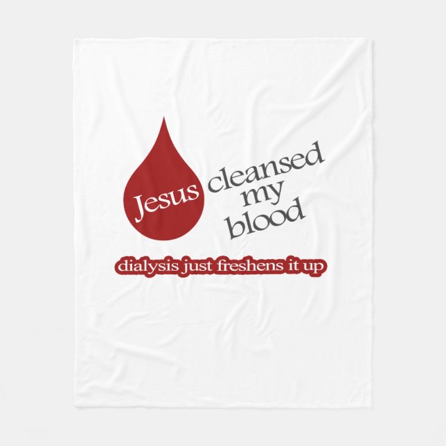 Manta de la diálisis de Jesús (Anverso)