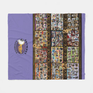 Manta de la flota con todos los collages y logotip