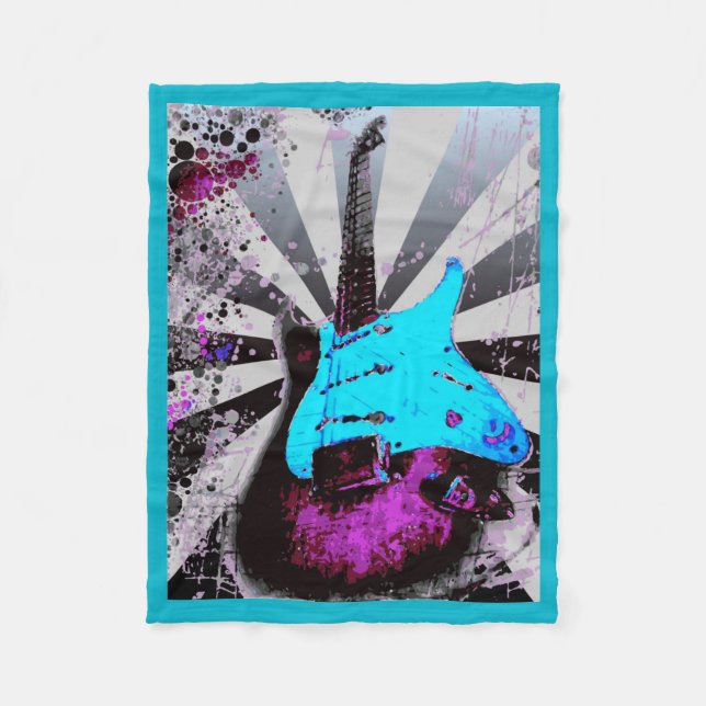 Manta de la guitarra eléctrica (Anverso)