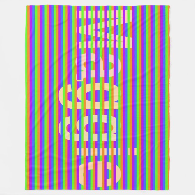 Manta de la ilusión óptica de Munker (Anverso)