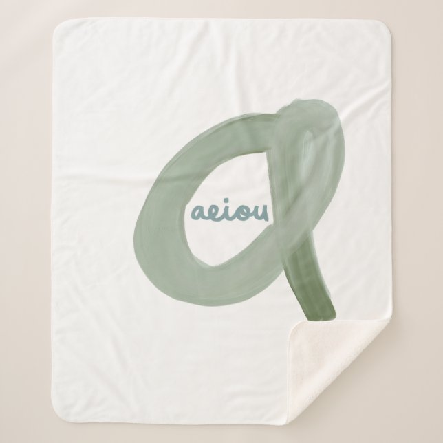 Manta de la lana de Sherpa (Anverso)