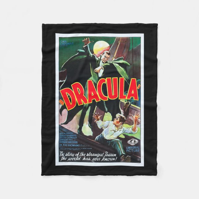 Manta de la película del monstruo de Drácula (Anverso)