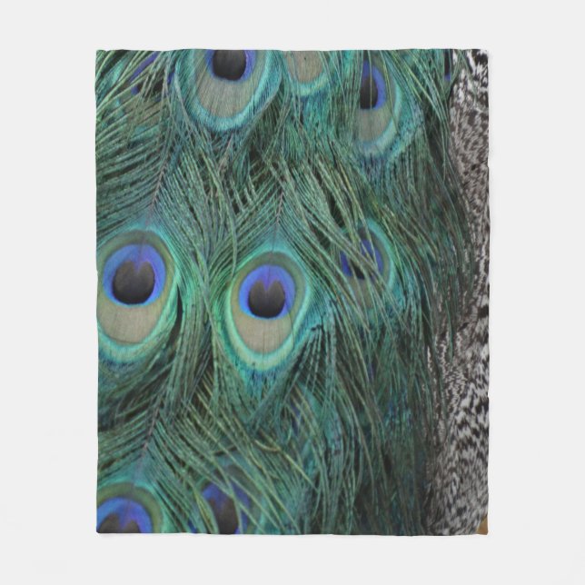 Manta de la pluma del pavo real (Anverso)