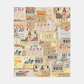 Manta de la tarjeta de QSL