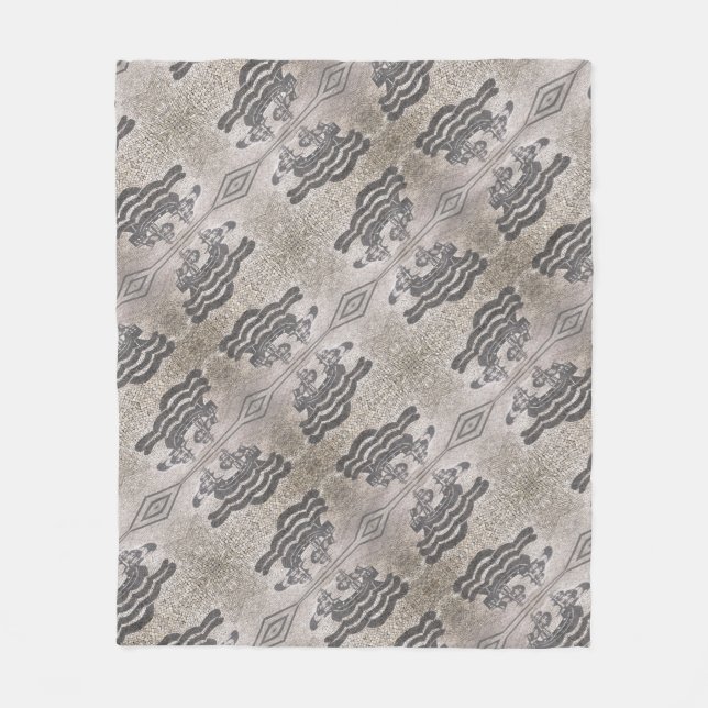 Manta de lana de la cultura portuguesa (Anverso)