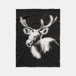 Manta de lana de reno