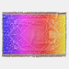 Manta de lanzamiento de alfombras de oración