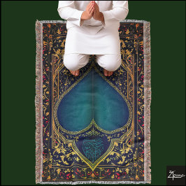 Manta de lanzamiento de alfombras de oración