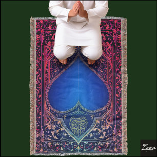 Manta de lanzamiento de alfombras de oración