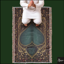 Manta de lanzamiento de alfombras de oración