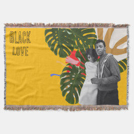 Manta de lanzamiento de Black Love
