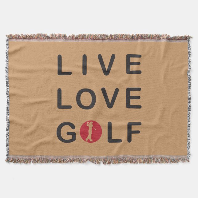 manta de lanzamiento de golf. (Anverso)