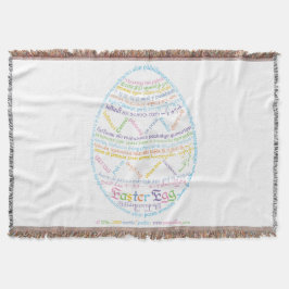 Manta de lanzamiento de huevo de Pascua