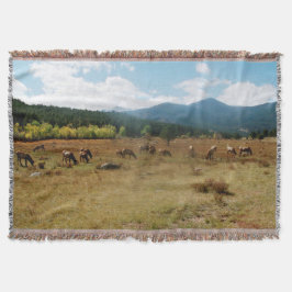 Manta de lanzamiento en gran angular de lazo