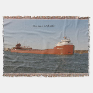 manta de lanzamiento Hon James L. Oberstar